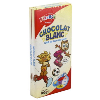 Chocolat blanc Rik & Rok